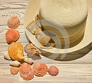 Summer wattled beige hat, sun protection head wear