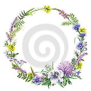 Summer Wildflowers Wreath