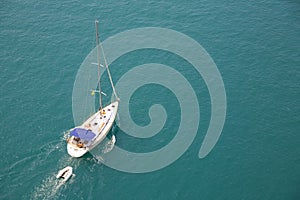 Summer yachting photo