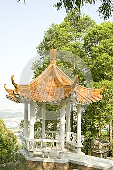 The summerhouse on park