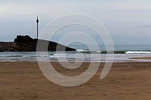 Summerleaze beach at Bude in Cornwall