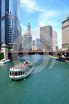 Summertime on the Chicago River