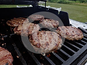 Summertime cooking on the grill.. cheeseburgers an other cookout comfort foods