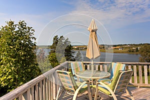 Summertime Cottage Patio