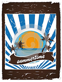 Summertime poster