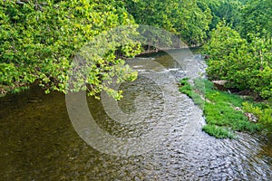 Summertime View of the Roanoke River