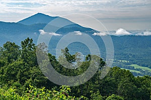 Summertime View of Sharp Top Mountain