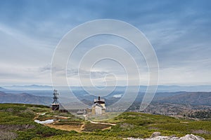 Summit of Asahidake mountain in Hokkaido