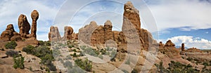 Summit Canyon in the Kofa Wilderness Panoramic