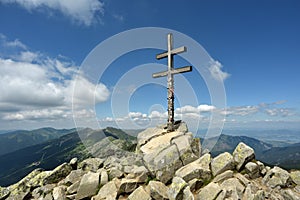 Summit of Dumbier, Nízke Tatry, Slovakia