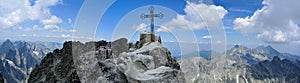 Summit of Gerlachovsky stit, Vysoke Tatry