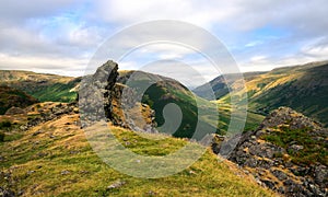 The summit of Helm Crag