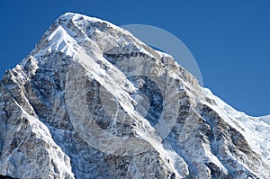 Summit of Kala Patthar mountain - best point to view Mt. Everest photo