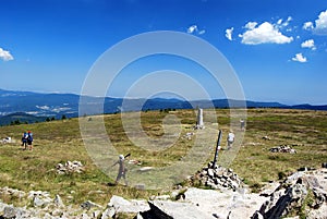 Summit of Kralicky Sneznik hill