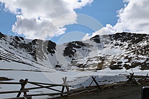 Summit Lake on Mount Evans