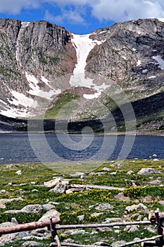 Summit Lake on Mount Evans