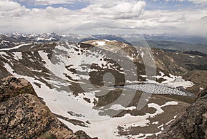 Summit Lake from Mt. Evans