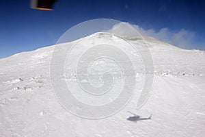 Summit of Mount Erebus, Antarctica photo