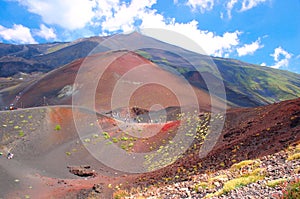 The Summit Of Mount Etna, Sicily photo