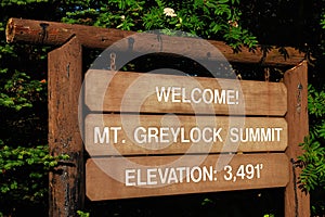 Summit of Mt Greylock Reservation, Massachusetts