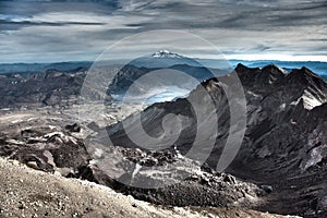 Summit Mt. Saint Helens photo
