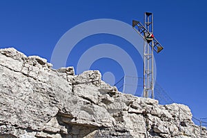 Summit of Pizzo di Levico with Fort Vezzena