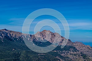 Summit of Puig Major in Tramuntana mountains, GR 221, Mallorca