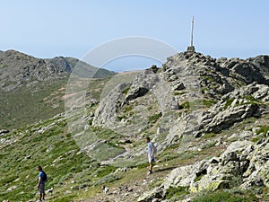 The summit of Punta la Marmora - Gennargentu National Park