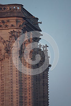 Summit of the Tower holy Jacques â€“ Paris, France