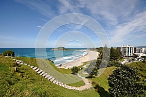 Summit track of Mount Maunganui