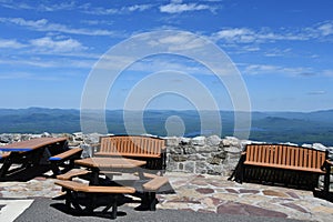 Summit of Whiteface Mountain Veterans Memorial Highway in Essex County, New York