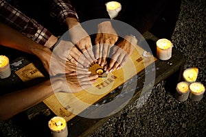 Summoning ghosts with ouija