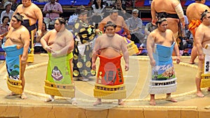 Sumo tournament in Nagoya