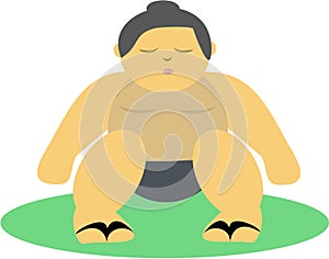 Sumo Wrestler with Chi Energy