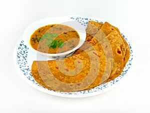 Sumptuous Chapatti and Dal meal