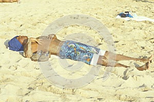 Sun Bather, Kauai, HI