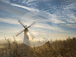 Sun Behind the MIll