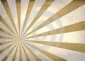 Sun burst simple textured retro background