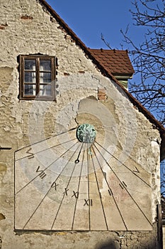 Sun clock in zagreb