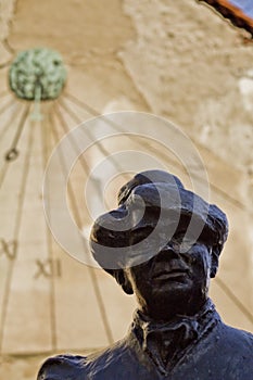 Sun clock in zagreb