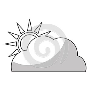 sun and cloud icon