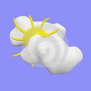 Sun Clouds Weather Icon