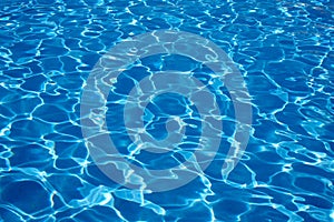 Sun dancing on the water