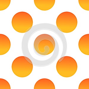 Sun dots seamless pattern