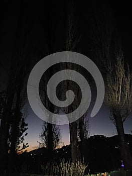 Sun down time uttarakhand india