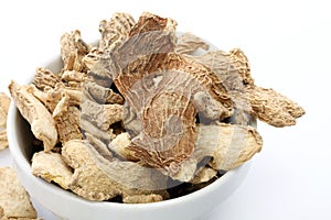 Sun dried ginger
