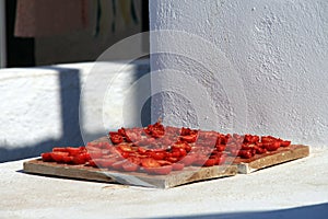 sun dried tomatoes, Greek food