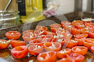 Sun dried tomatoes homemade