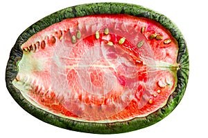 Sun-dried watermelon