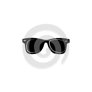 Sun glasses vector logo. Sun glasses icon